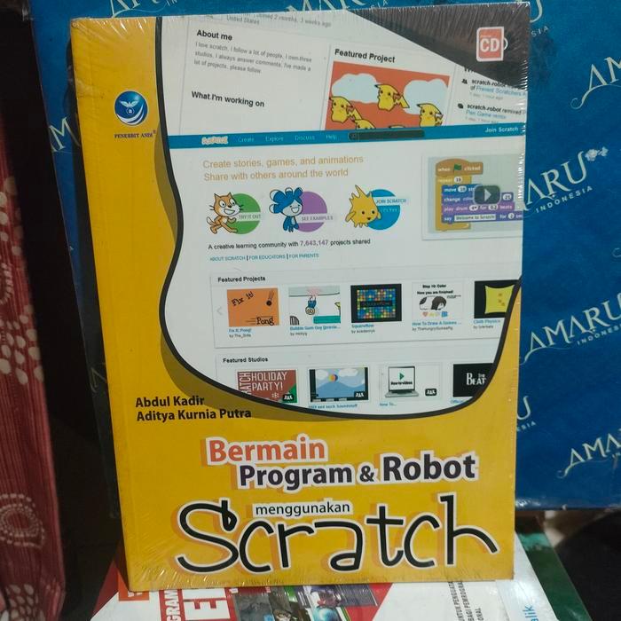 ORIGINAL BERMAIN PROGRAM & ROBOT MENGGUNAKAN SCRATCH BONUS CD ABDUL KADIR