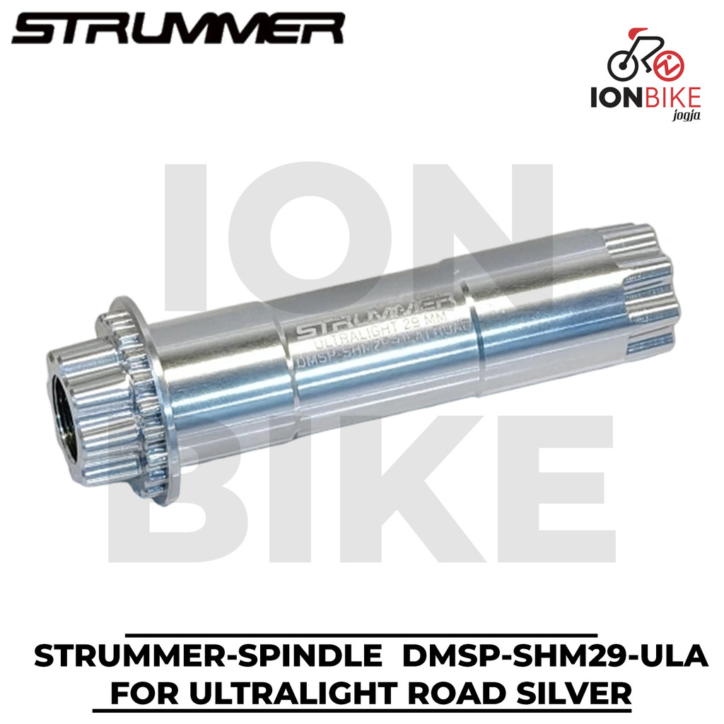 Spindle Strummer DMSP SHM29 Ultra Light For Crank DMCA-ULA1 Type ROAD GRAVEL - As Tengah Spindel SHM