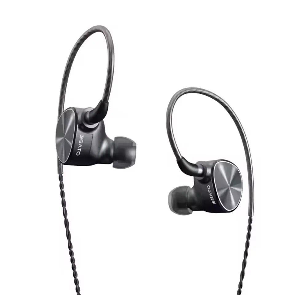 7HZ-Legato Dual Dynamic Drivers HiFi in-Ear Monitors Earphones with 2Pin 3.5mm Cable