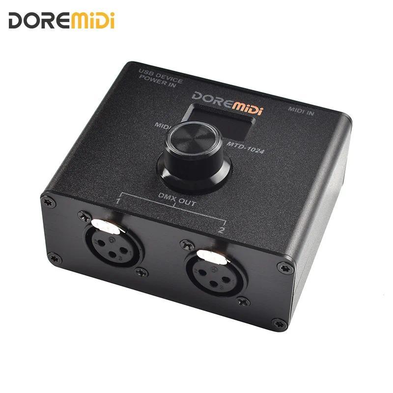 DOREMi MI To DMX Controller (MTD-1024) Can Convert MI Messages To DMX Messages