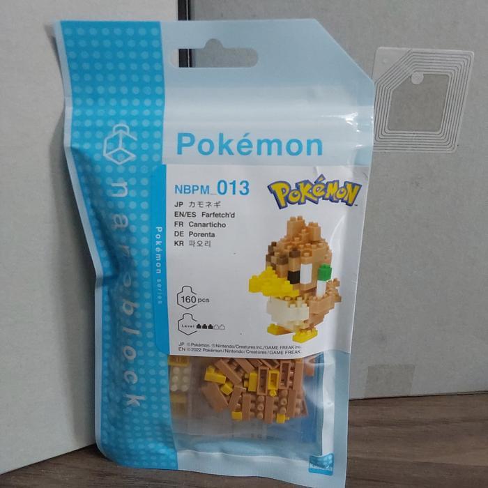 NANOBLOCK POKEMON 013 KAMONEGI FARFETCH'D 14923 | 160PCS [ORIGINAL NANOBLOCK]