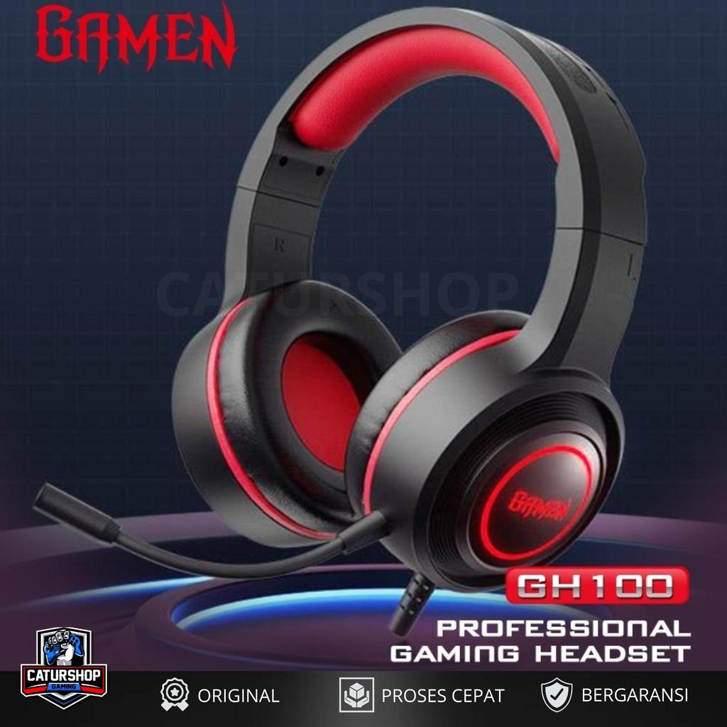 Gamen GH100 Headset Full Bass Gaming GH-100 Head Set