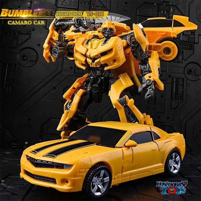 READY STOCK Mainan Anak Laki laki Action Figure Robot Transformers Bumblebee Optimus Prime Mobil Mob