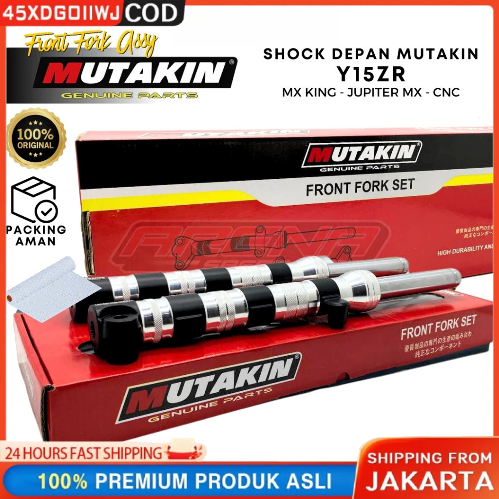MUTAKIN Front Fork CNC Y15ZR - Shock Depan Mx King Jupiter MX Original Mutakin Malaysia
