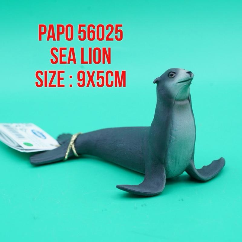 Papo 56025 Sea Lion Singa Laut Otariinae | Mainan Figure Binatang Miniature Hewan Animal Figurine Pa