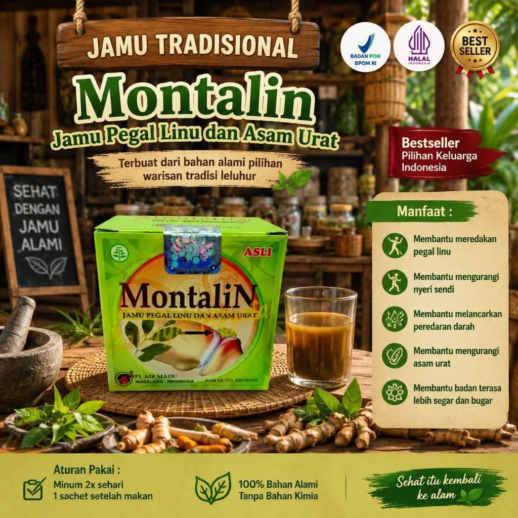 newhst111 Produk Berkhasiat Obat Tradisional Kapsul Herbal BerstSeller KaMontalinkan 1 Box Isi 40 ka