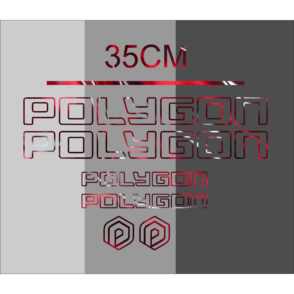 cutting stiker polygon helios outline