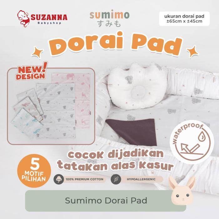 Sumimo Dorai Pad - Perlak Bayi - BROWN VT FOREST