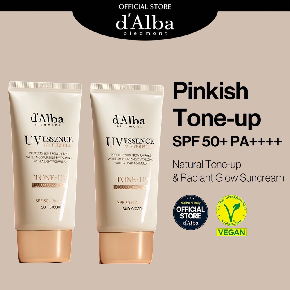 d‘Alba Waterfull Tone Up Sun Cream-50ml(2Pcs)