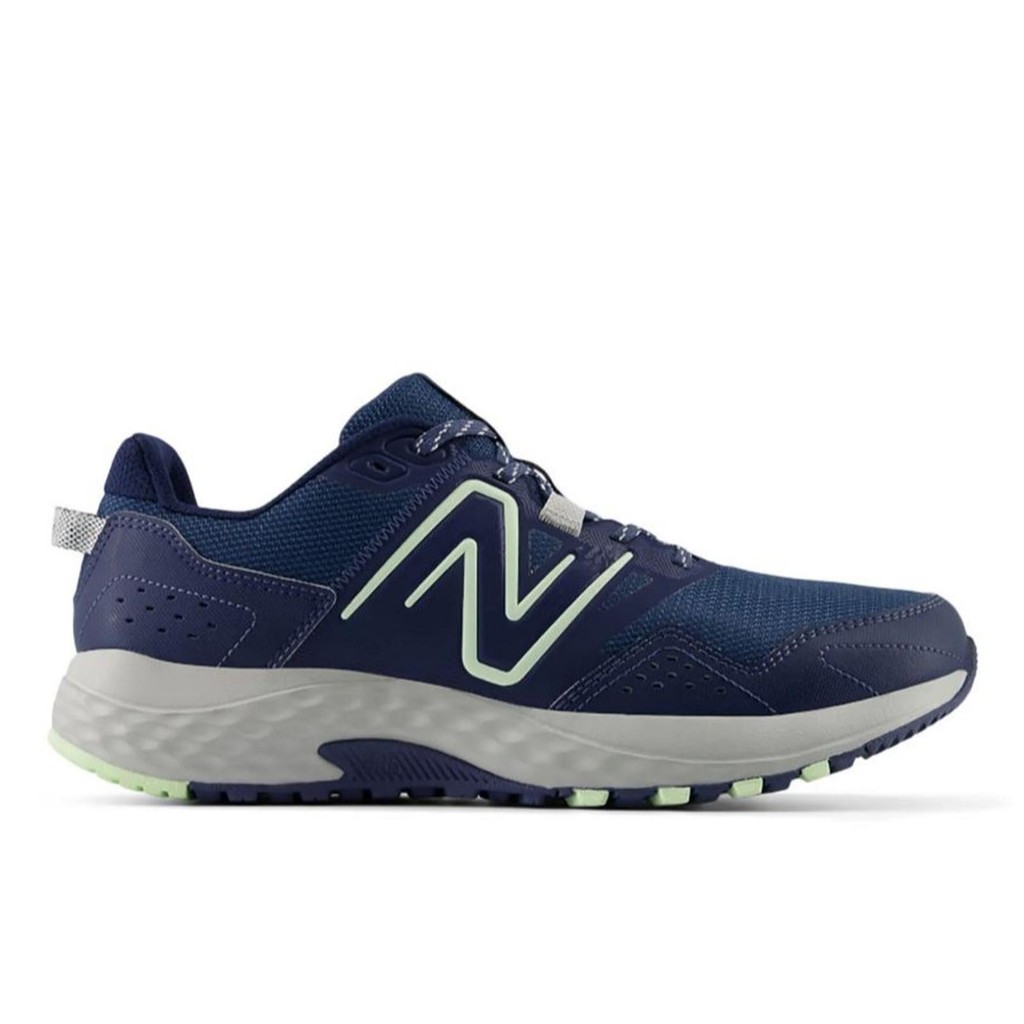Sepatu Trail Running Pria NWBC 410v8 Navy White Original MT410CN8