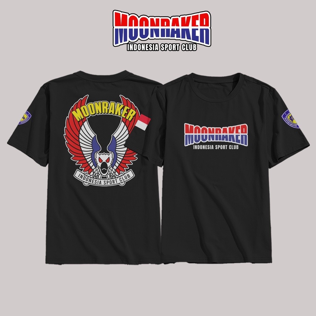 Kaos Moonraker , Kaos Motor , kaos Moonraker Indonesia , Kaos komunitas motor , Kaos Gangster