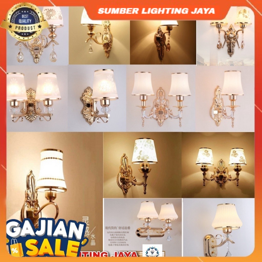 COD & READY STOK LAMPU HIAS LED DINDING GAYA NORDIC / LAMPU DINDING MEWAH / LAMPU HIAS