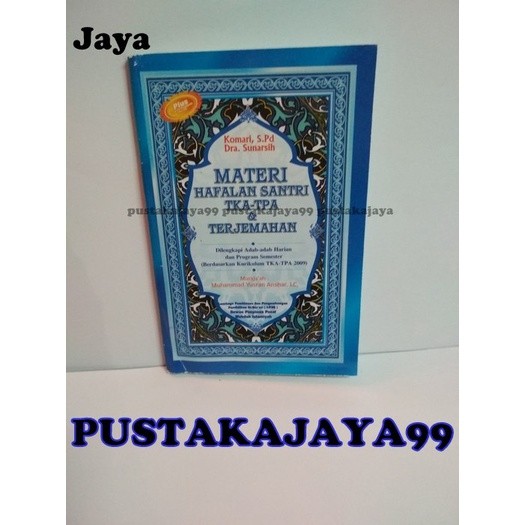 Materi Hafalan Santri TKA-TPA & Terjemahan - Komari, S.Pd