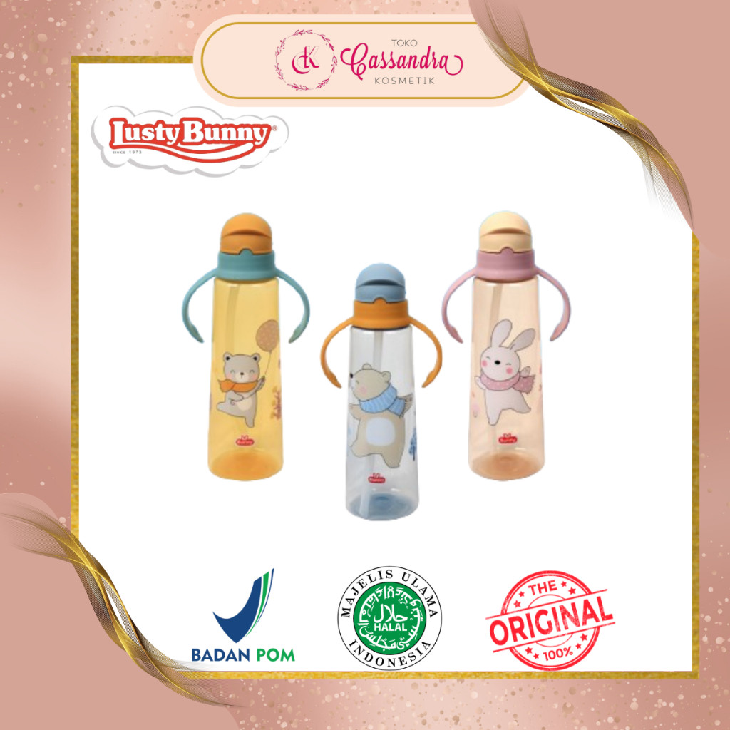 Lusty Bunny Botol Minum Bayi 420ml BPA Free