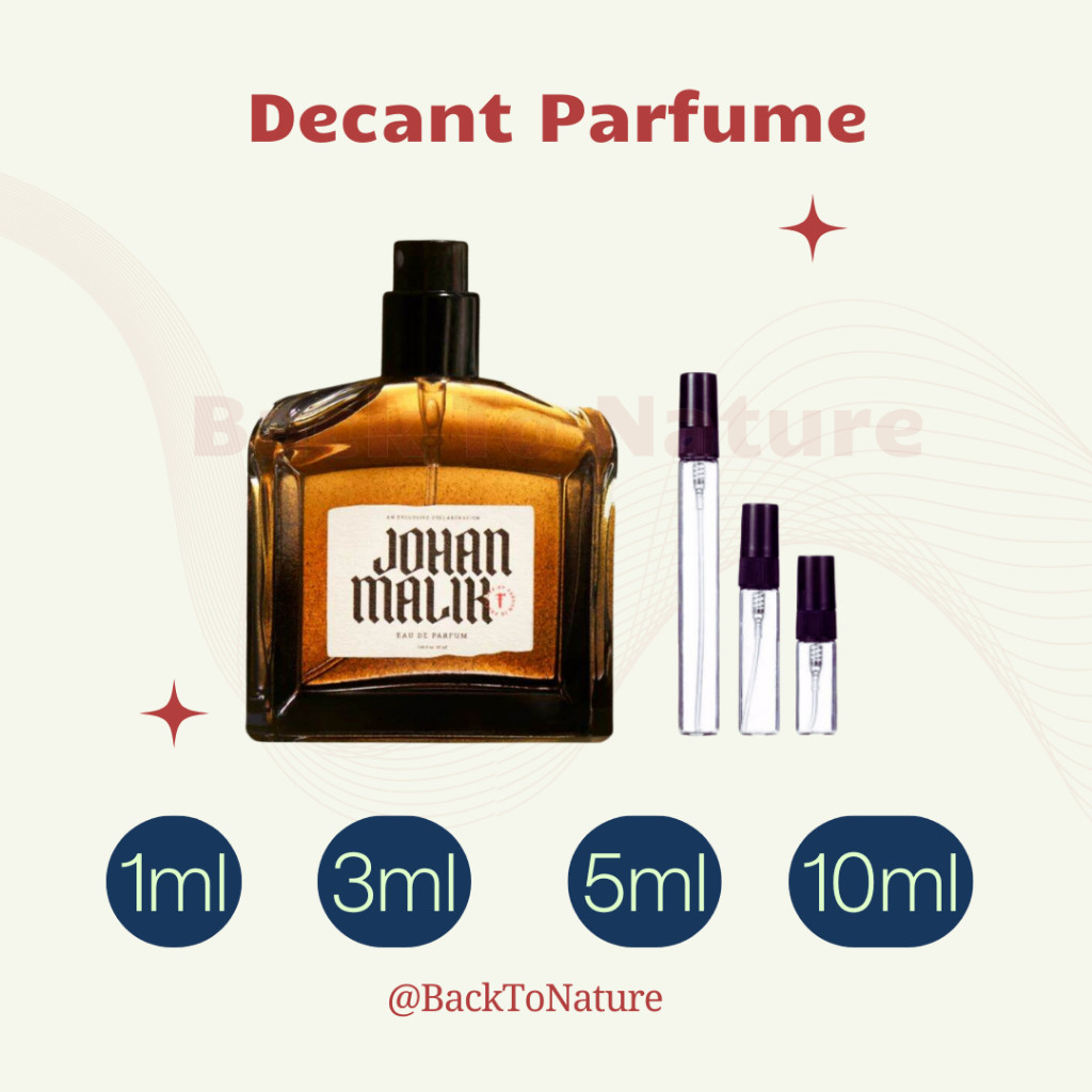 Decant Parfum - Johan Malik
