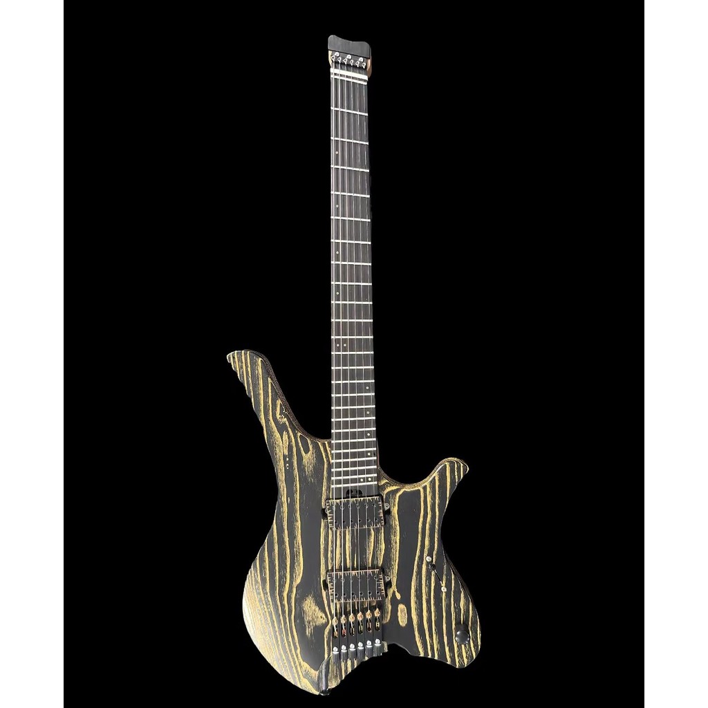 Headless guitar 6 strings Headless guitar  Aged guitar Sanding guitar