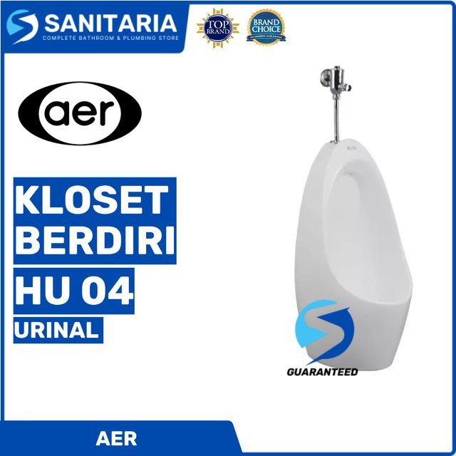 Kloset Berdiri/ Urinoir/ Wall Standing Urinal Hu 04 Aer