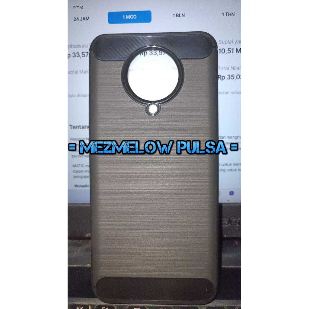 Casing Fiber Carbon Caseng Softcase Silicone Case XIAOMI POCO F2 / POCO F2 PRO