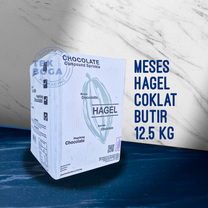 Hagel Meses ( 12.5 kg ) Coklat Butir Dark Ceres