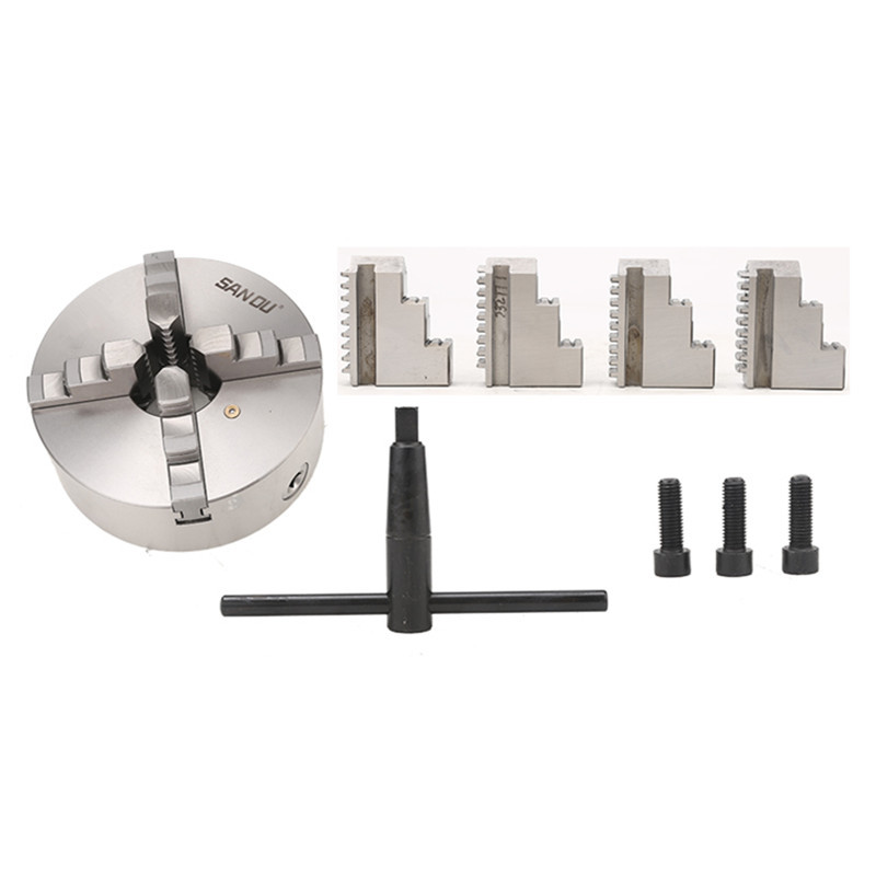 K12-160 4 jaw chuck/160MM manual lathe chuck/4-Jaw Self-centering Chuck
