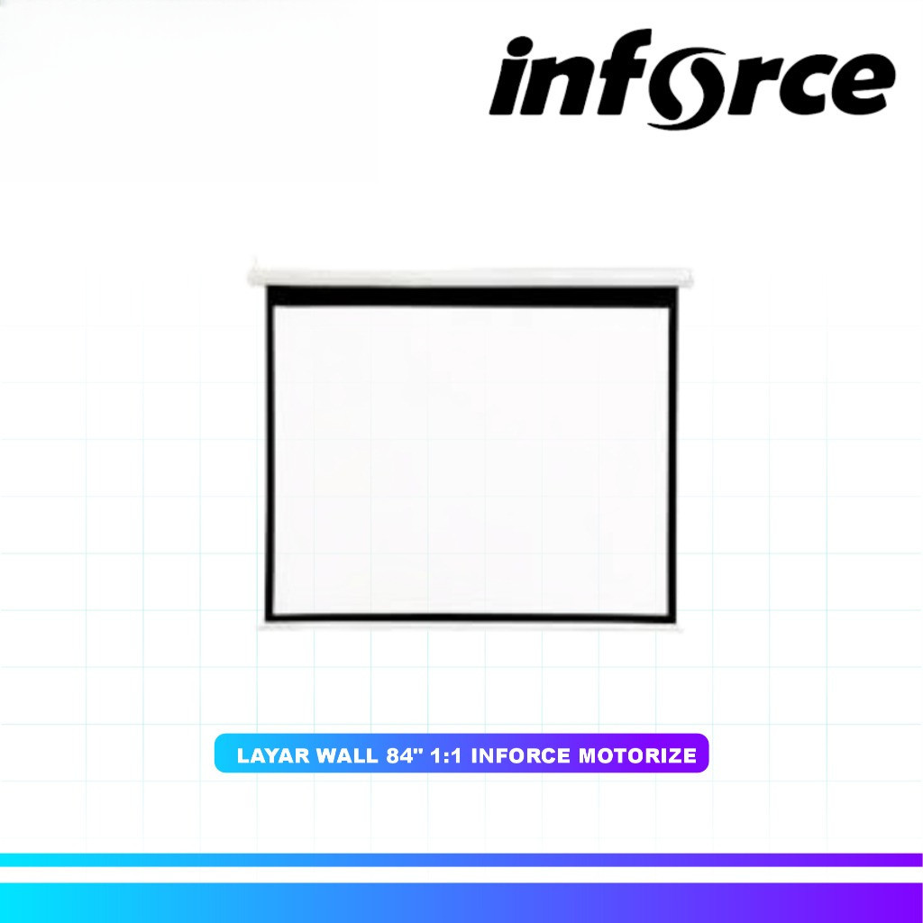 Screen Projector Worldscreen 84" Motorize