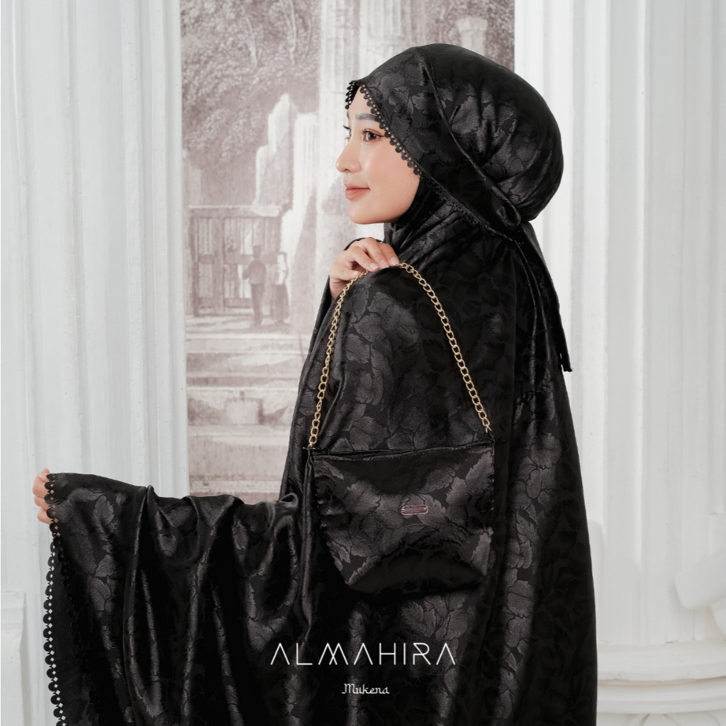 Terbaru 2026 Mukena Dewasa JASMINE Series | Mukena Silk Armani Jacquard Premium By Almahira Mukena M