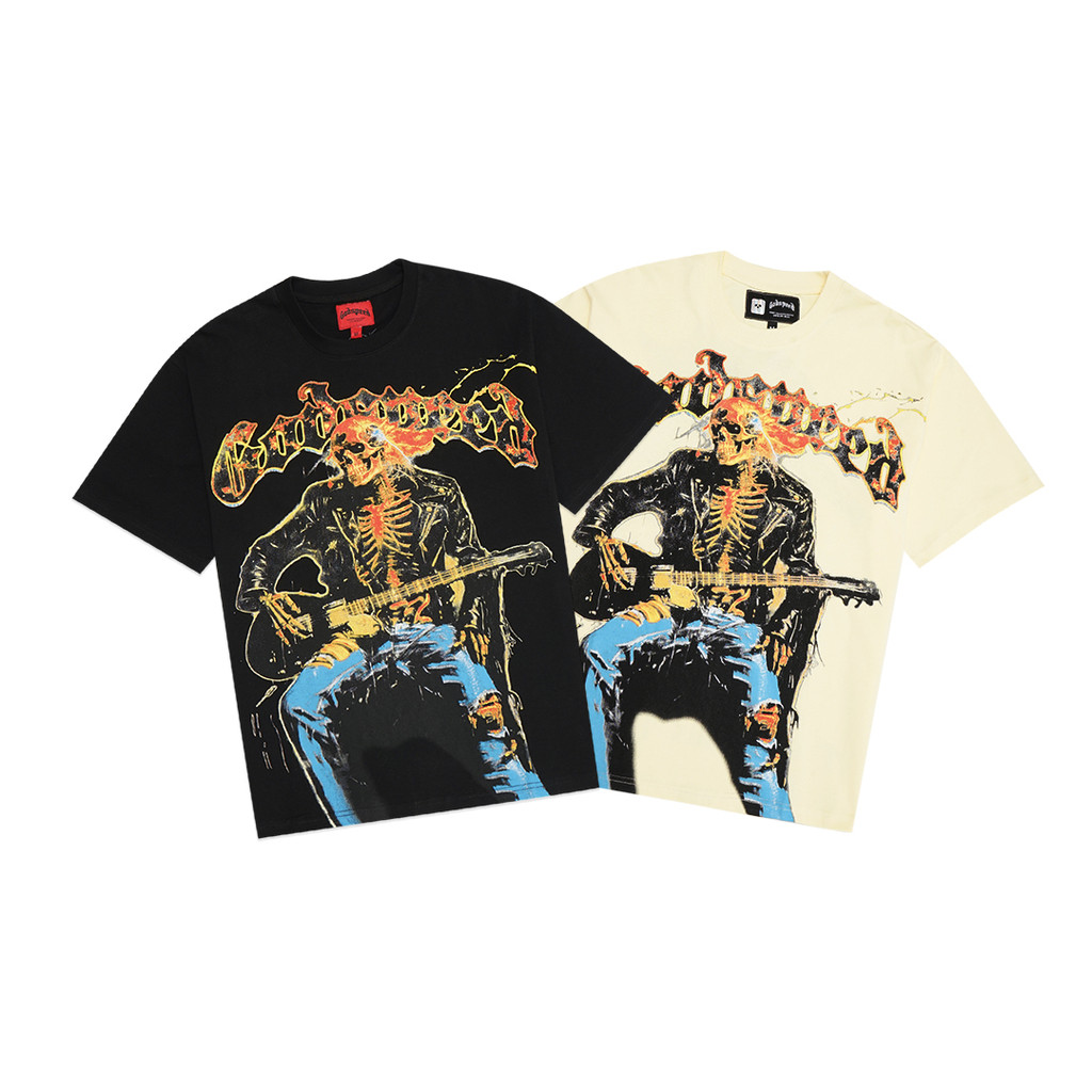 Godspeed Rock Dreams Bone T-Shirt