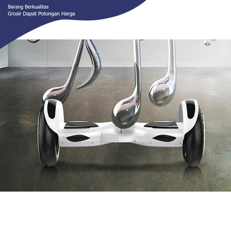 Powerful 10 inch white electric self-balancing scooter hooverboard for adults