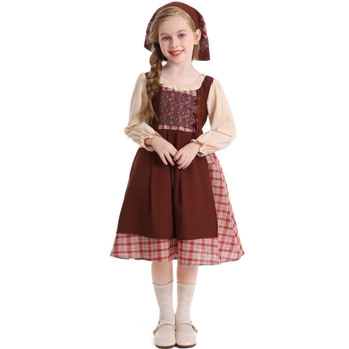 jojokids G-5837 | the little match girl cosplay costume medieval peasant maid | kostum pembantu peta