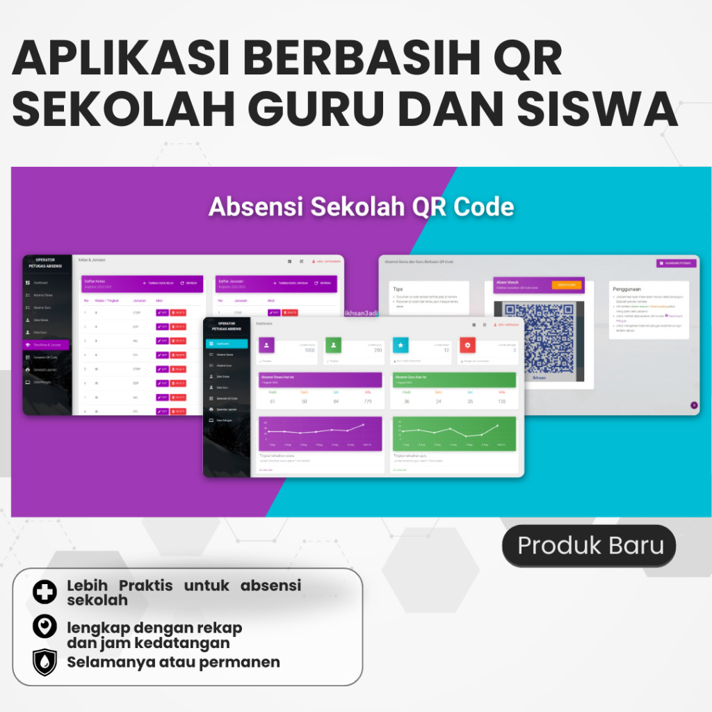 Source Code Aplikasi Absensi Berbasis QR untuk Guru dan Siswa
