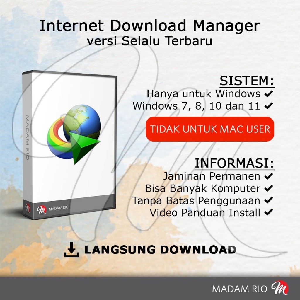 IDM Internet Download Manager FULL Permanen Bebas UPDATE by Email