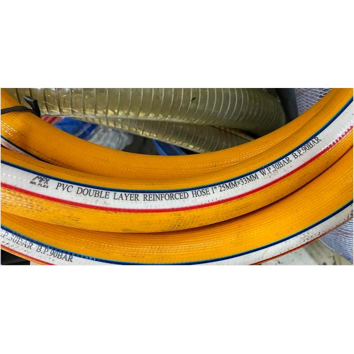 Selang Angin Mr Flex / Selang Kompresor / Angin PVC ROLL 1"