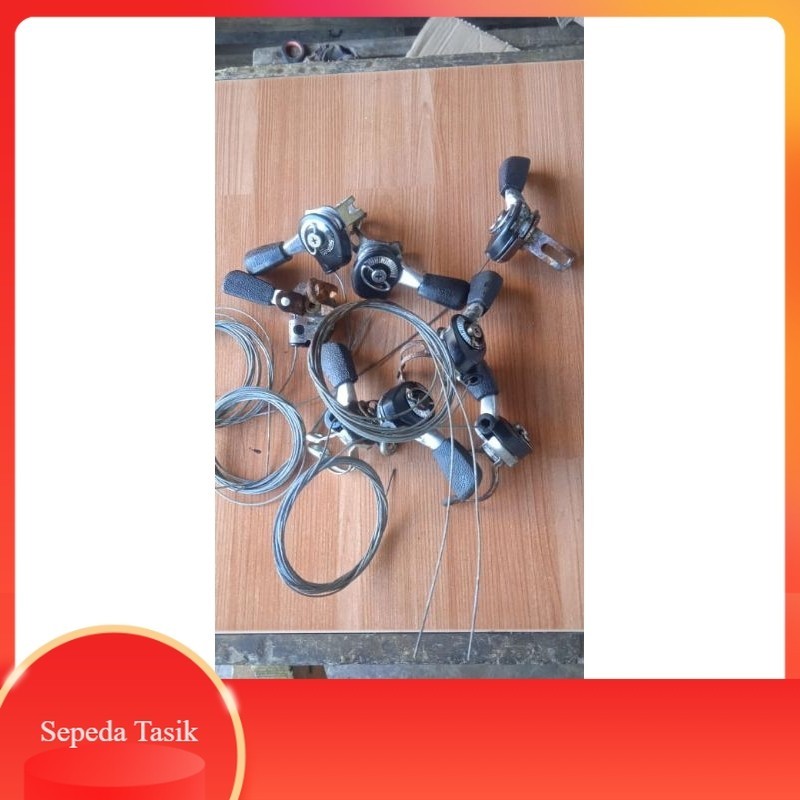 shifter sepeda mtb model friksi merk sunrace nos antiq