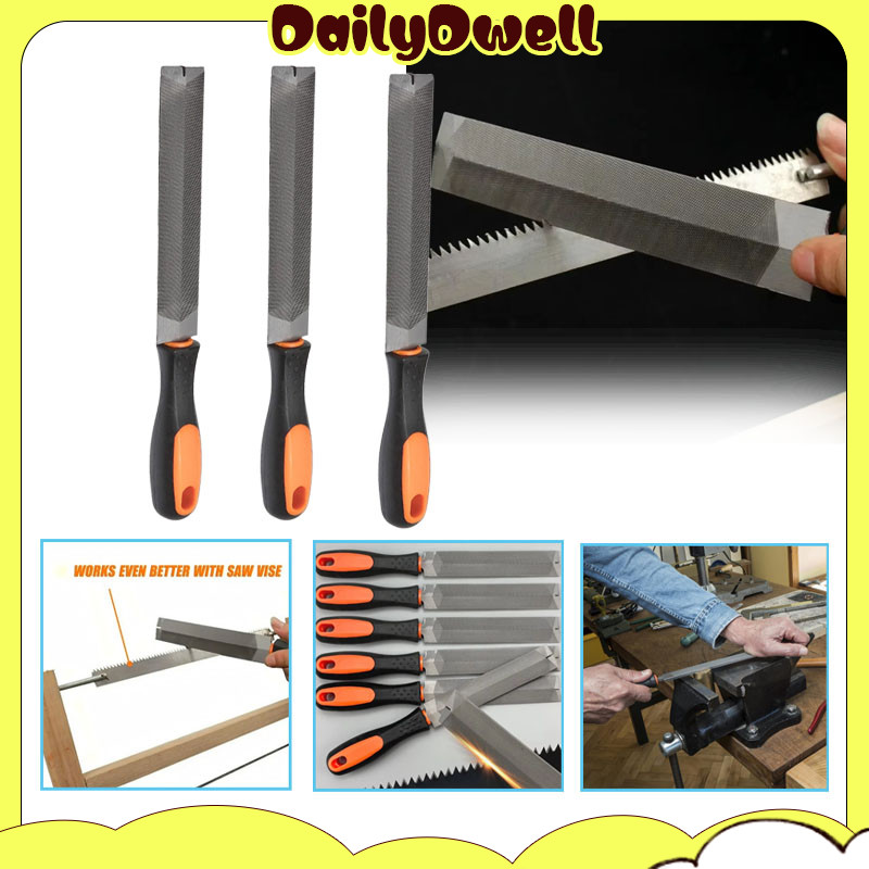 alat asah gergaji tangan kikir 6 inch/gergaji pengasah gergaji kayu besi/gergaji flat besar pengasah