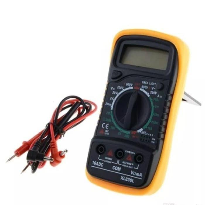 MUMPUNG PROMO XL-830L Digital Multimeter XL-830 Multitester Avometer XL830 LTERLARIS
