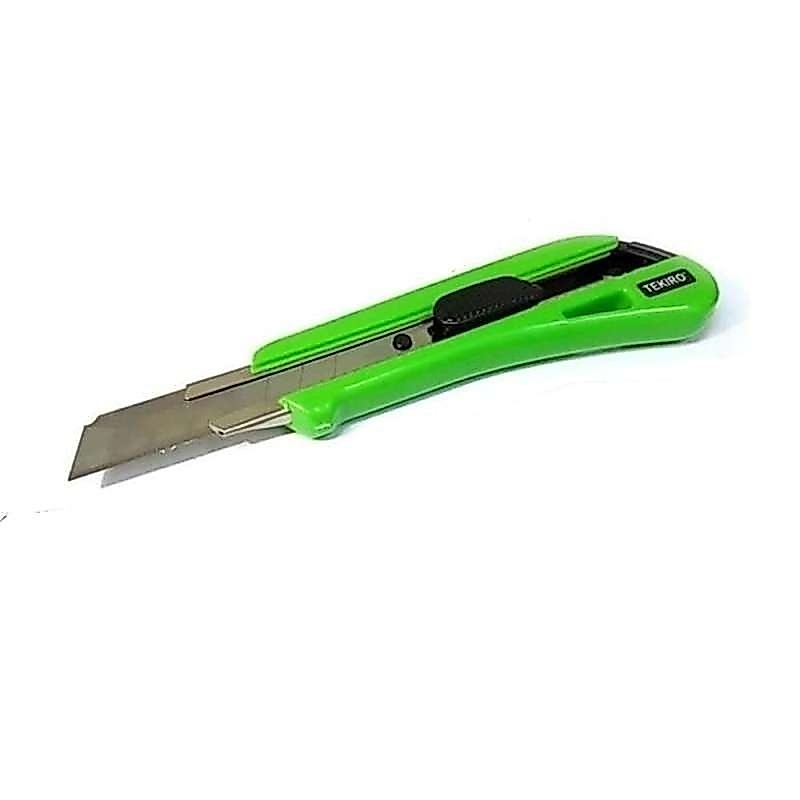 PISAU CUTTER TEKIRO 18MM / CUTTER KNIFE TEKIRO 18 MM