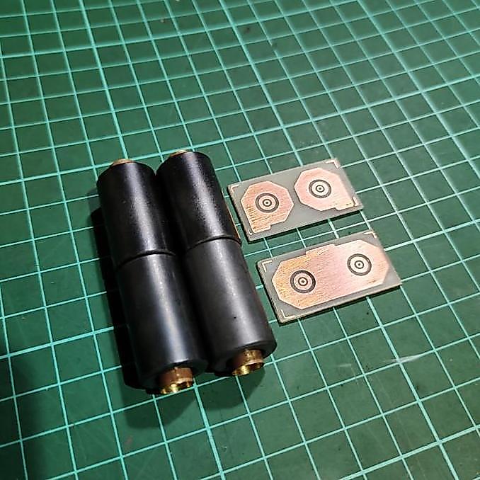 FERIT FERRIT FERRITE BINOCULAR BALUN DOUBLE DOBEL 200WATT TUBING PIPA HF POWER MGB88