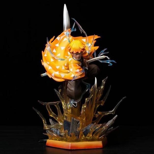 Statue Zenitsu Agatsuma - Demon Slayer Kimetsu No Yaiba / Anime Figure