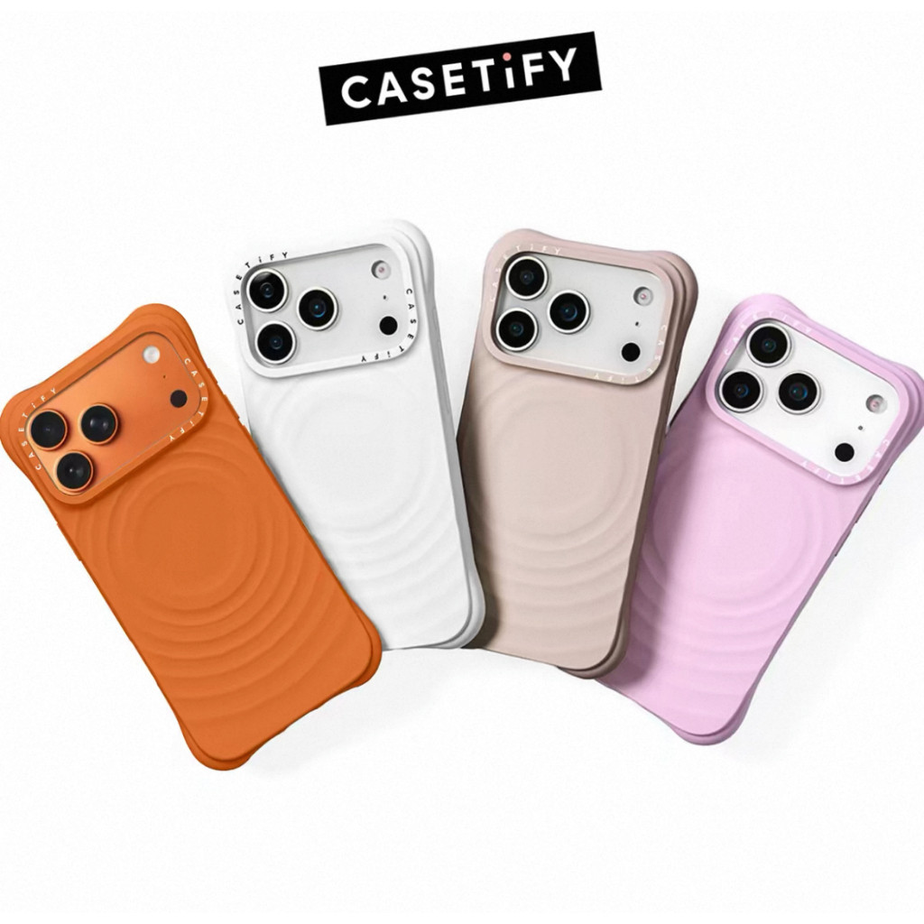 [READY INDONESIA] Original Genuine Product New Color Casetify casing ponsel Paragraph Magnetic Rippl