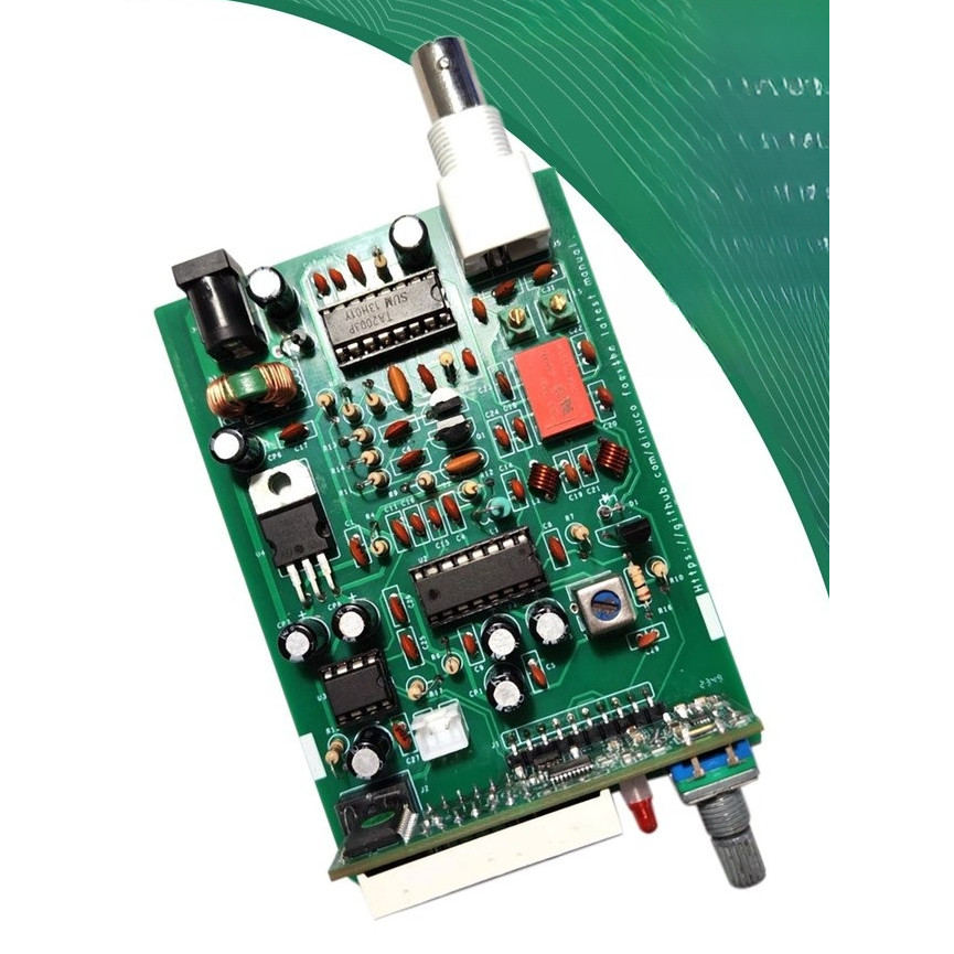 IDUD FM AM Radio Receiver FM Broadcast Aviation Band PLL Receive DIY Kit 118-136M 88-108M Digital Di