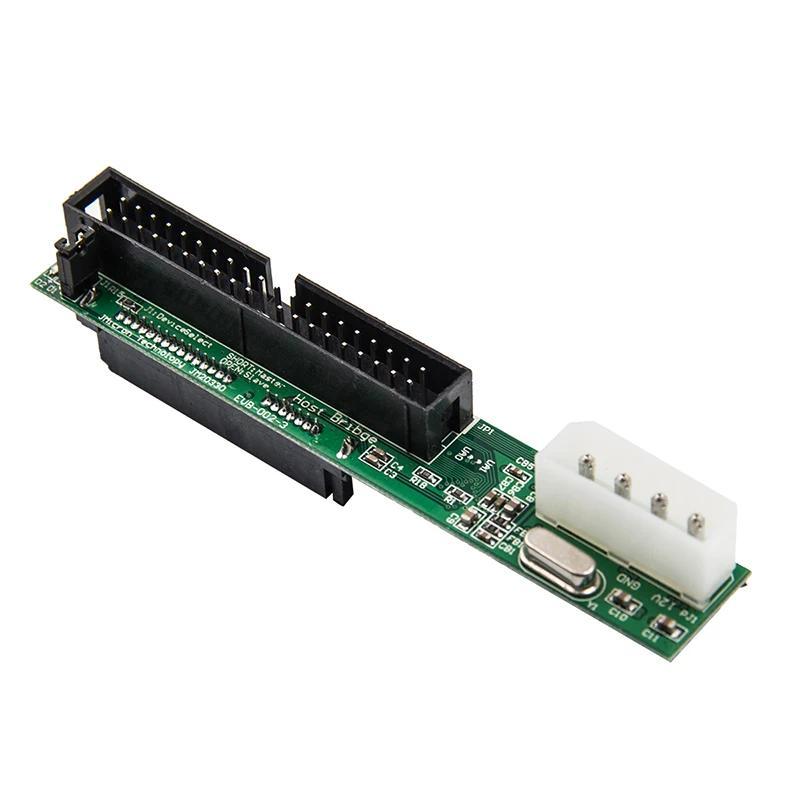 Sata to IDE Adapter 7+15Pin 2.5 3.5 inch Hard Drive Female Male Data Converter 40 44pin for ATA 133 