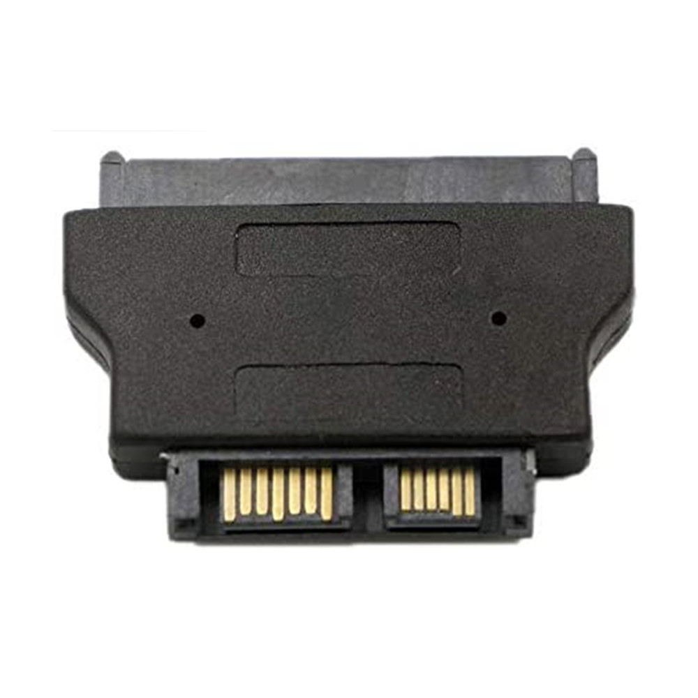Slimline SATA Adapter Serial ATA 7+15 22pin Female to Slim 7+6 13pin Male Adapter for Desktop Laptop