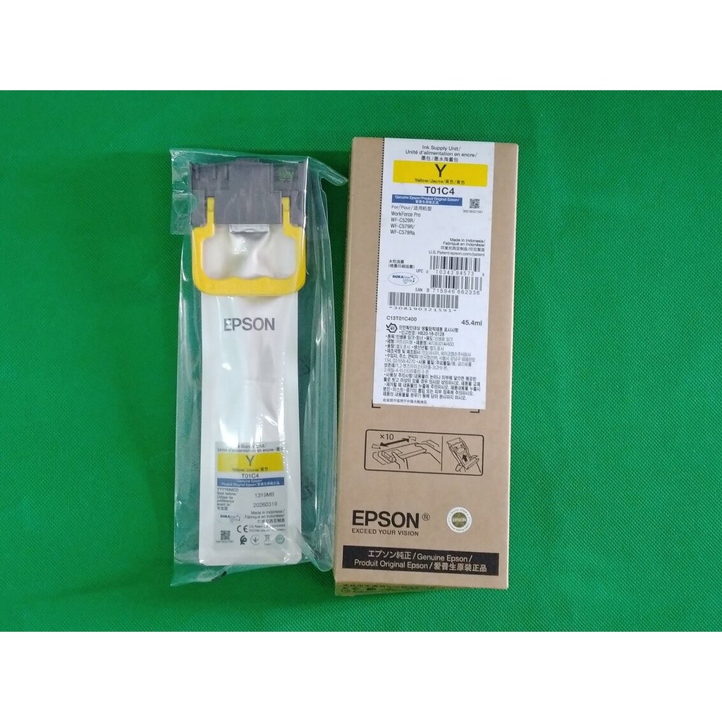 Tinta Epson C13T01C400 Yellow | WF-C529R / WF-C579R / WF-C579Ra