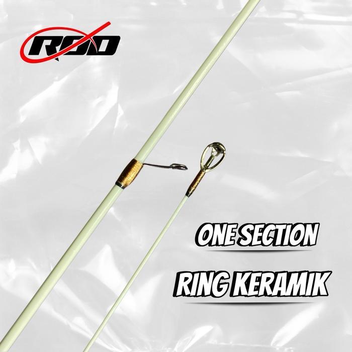 Mainstay Stream JxRod/Stream Rod/Joran Casting Mancing Pancing - White