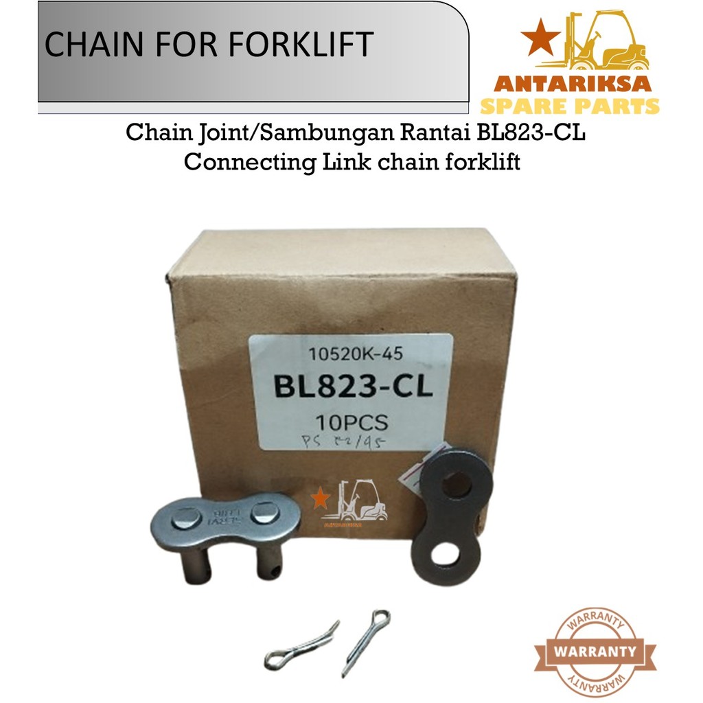 Chain Joint Sambungan Rantai BL823-CL (Connecting Link) chain forklift rantai forklift