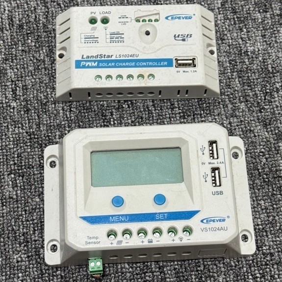 Solar Charge Controller SCC PWM not MPPT Epever LS1024EU dan VS1024AU bekas praktek sekolah, hanya o