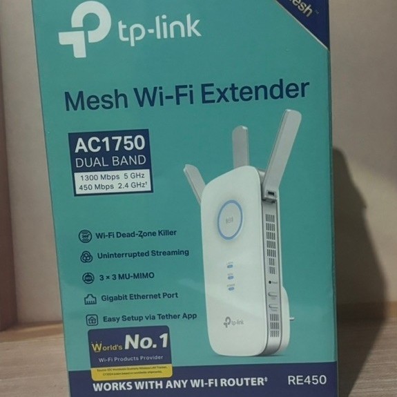 TP Link Mesh Wifi Extender RE 450