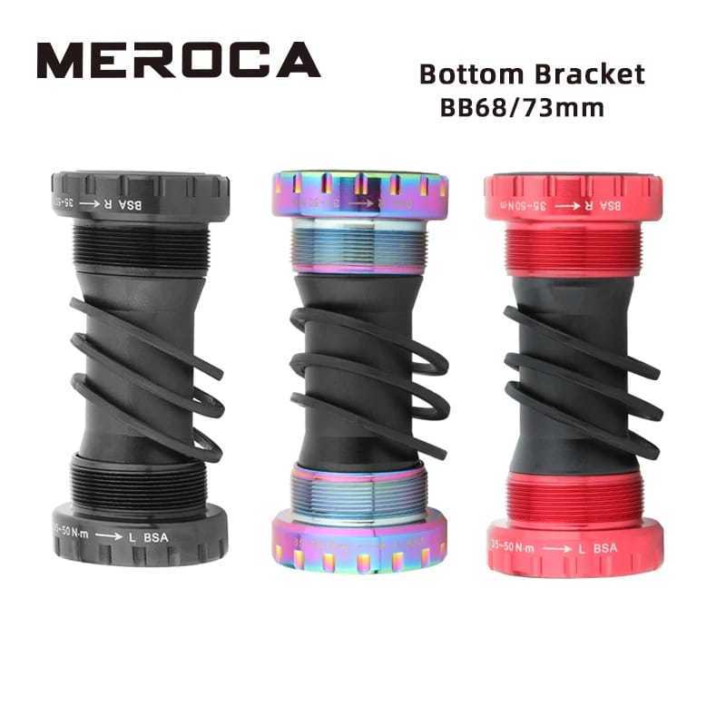 Foto BB Bottom bracket HT2 hollowtech 2 BSA loncer not ceramic shimano sepeda MTB Seli RB