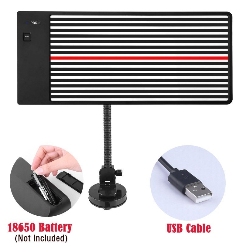 Lampu Garis LED PDR Deteksi Penyok Mobil Paintless Dent Repair dengan Dudukan Hisap