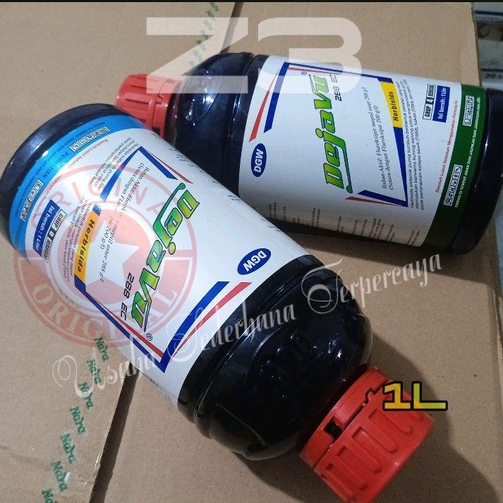 DEJAVU 288 EC 1L Herbisida Sistemik Selektif Purna Tumbuh Fluroksipir 288 g/l untuk Kakao & Karet Pe
